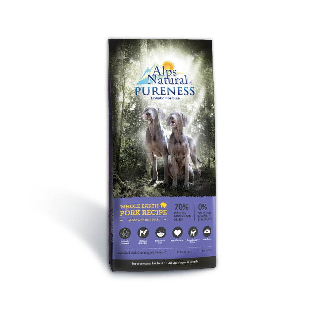 13kg Alps Natural Pureness Holistic Dog Dry Food Pork