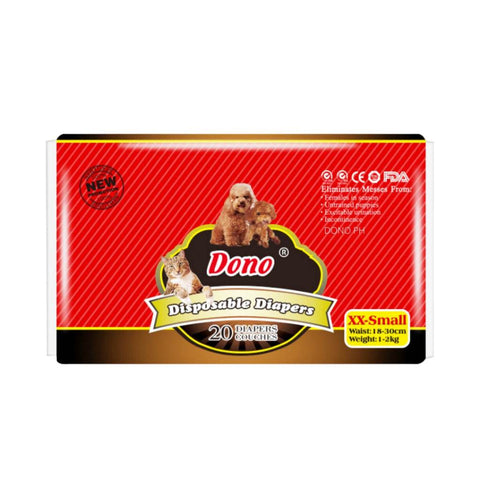 Dono Disposable Dog Diapers Orig Female Mini
