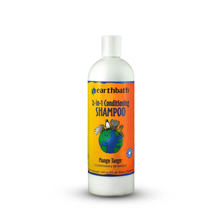 Pet Facial Wash Natural, Safe Grooming for Cats & Dogs 2in1 Mango Tango