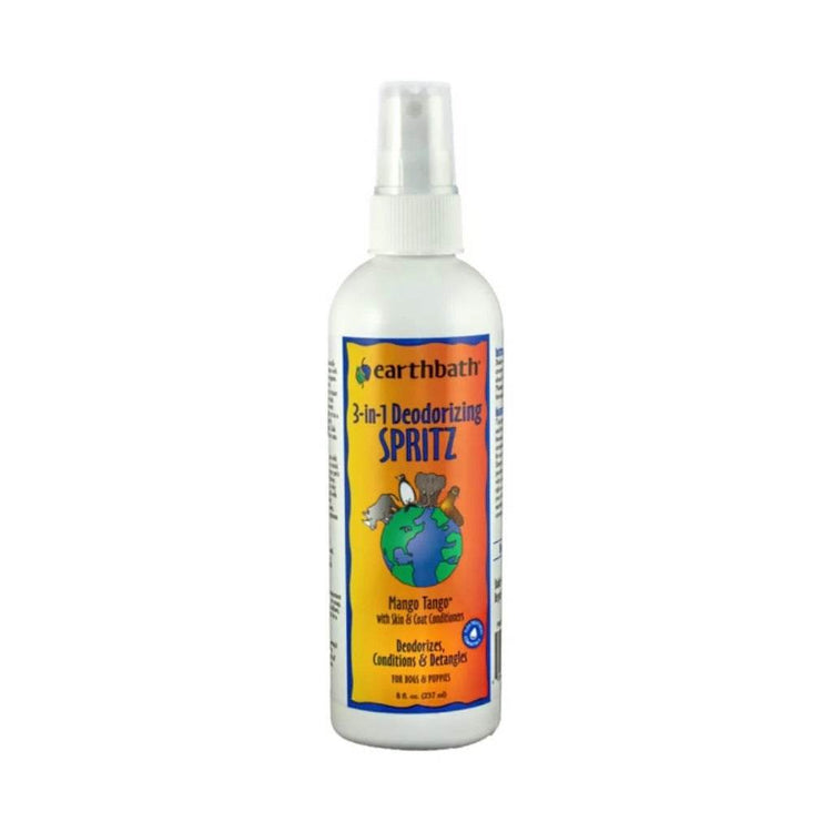 Pet Facial Wash Natural, Safe Grooming for Cats & Dogs Spritz Mango Tango