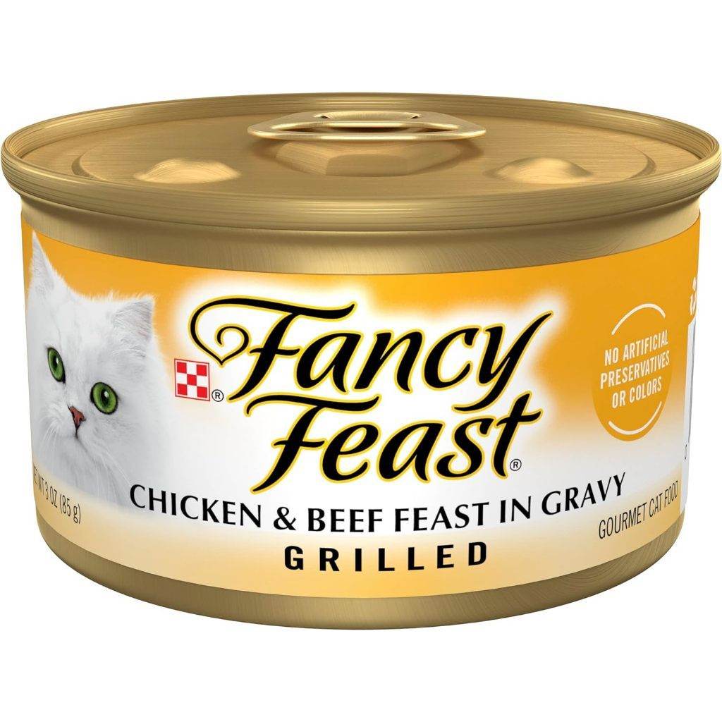 85g Fancy Feast Kitten Wet Food Grilled Chicken&Beef
