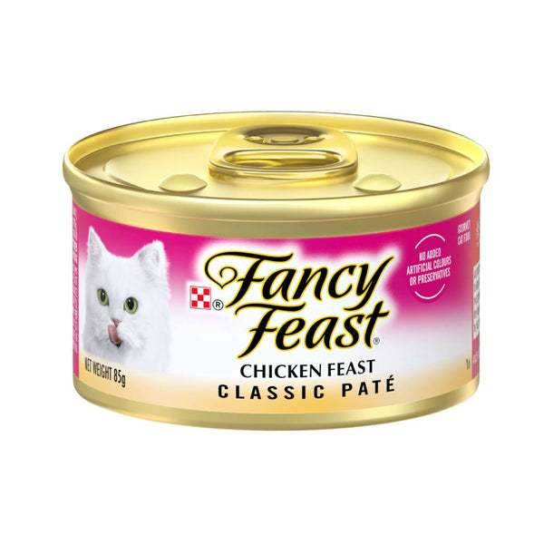 85g Fancy Feast Wet Food Classic Pate Chicken