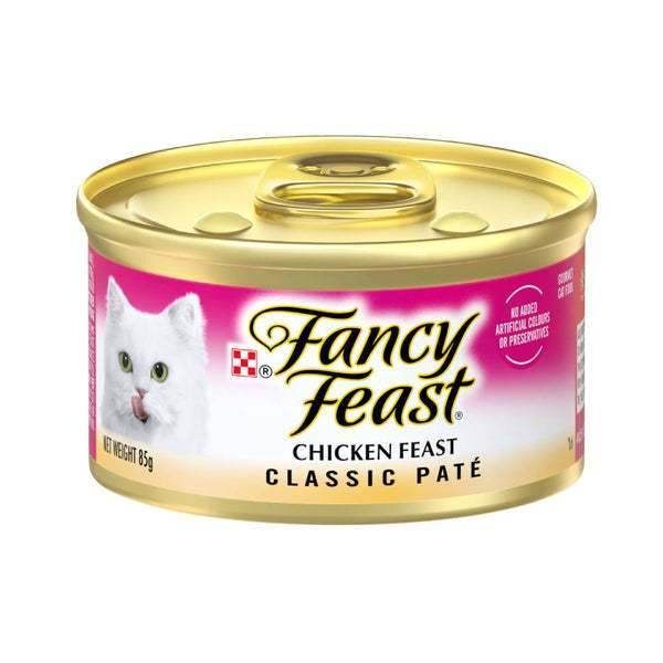 85g Fancy Feast Kitten Wet Food Classic Pate Chicken