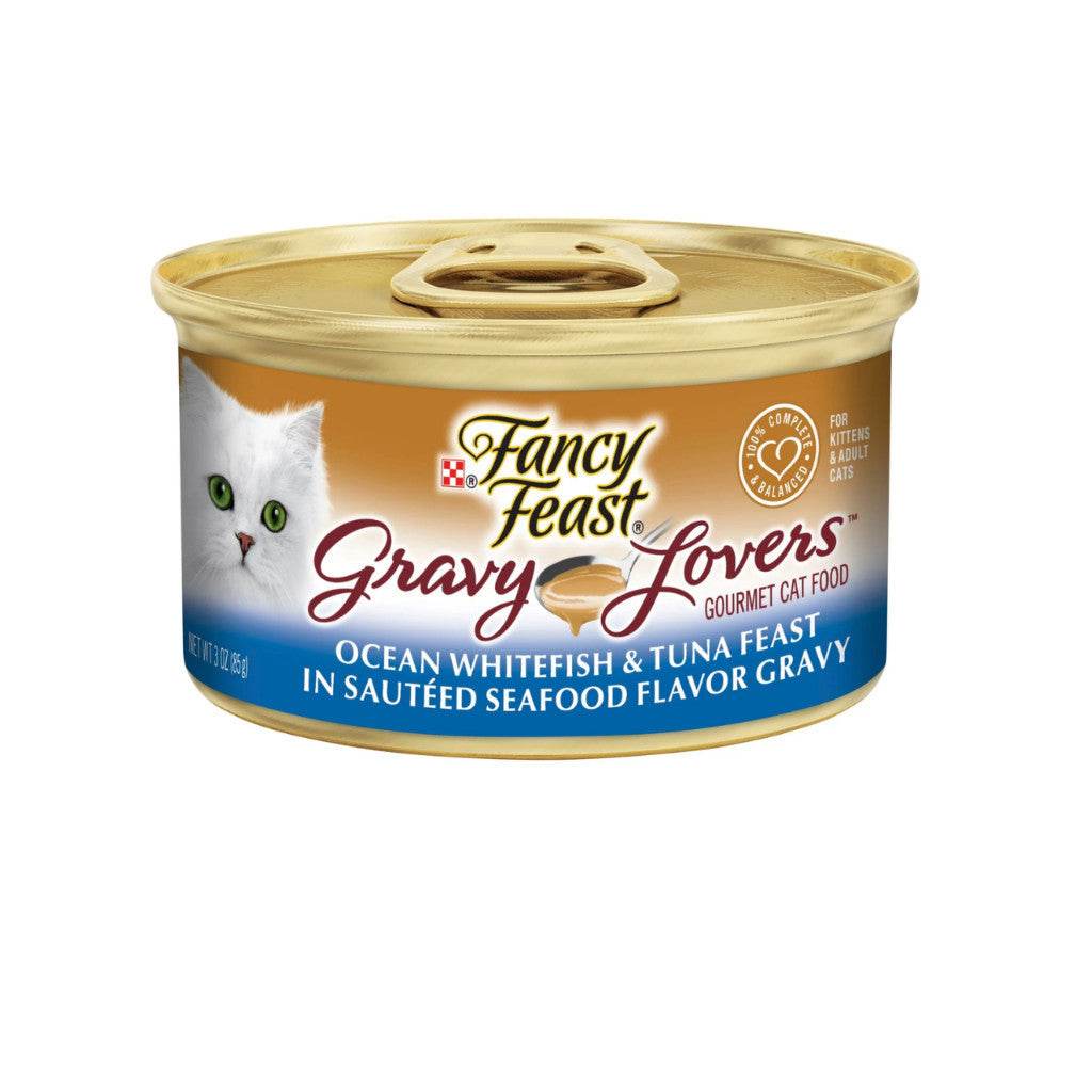 85g Fancy Feast Wet Food GravyLoversWhitefish