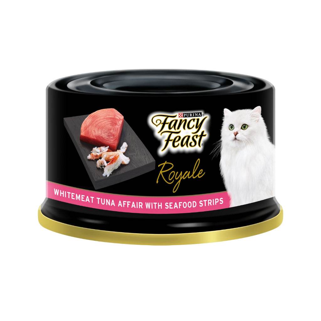85g Fancy Feast Kitten Wet Food RoyaleWhiteMeatTuna