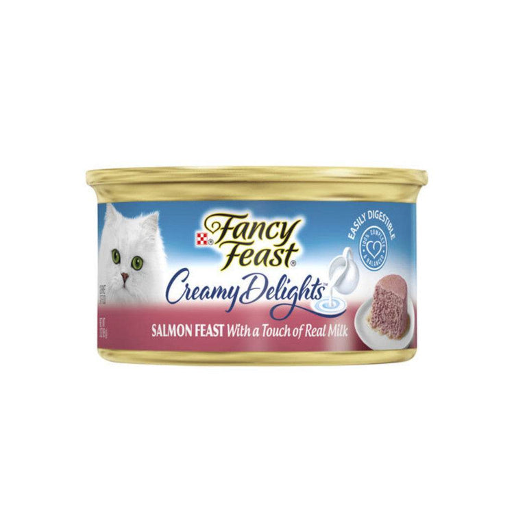 85g Fancy Feast Kitten Wet Food Creamy Salmon