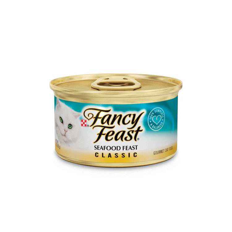 85g Fancy Feast Kitten Wet Food Classic Seafood