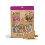 Absolute Bites Freeze Dried/Air Dried Cat & Dog Treats AD Turkey Rings 35g