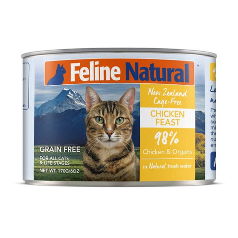 170g Feline Natural Cat Food Beef