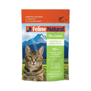 Feline Natural Pouched Wet Food for Cats 85g