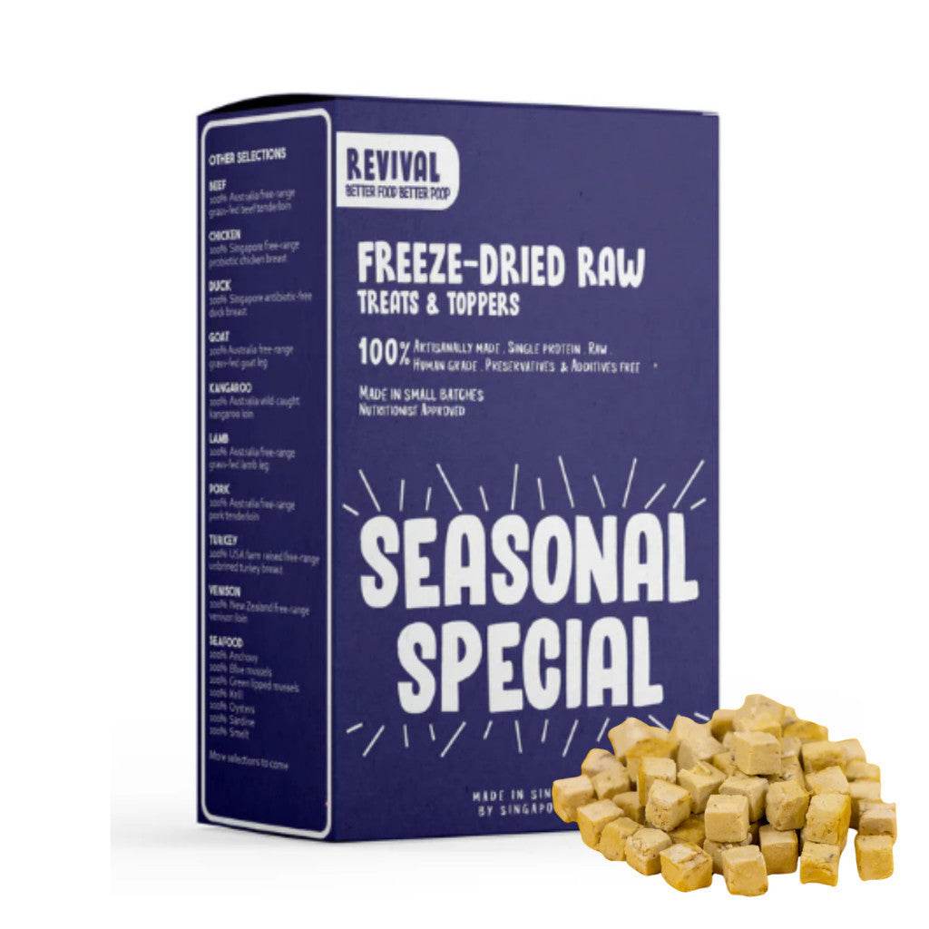Revival Freeze-Dried Training Bites 50g – Healthy Treats Potato and Pumpkin