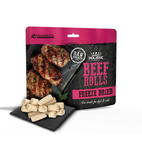 60g Absolute Holistic Freeze Dried Roll Salmon