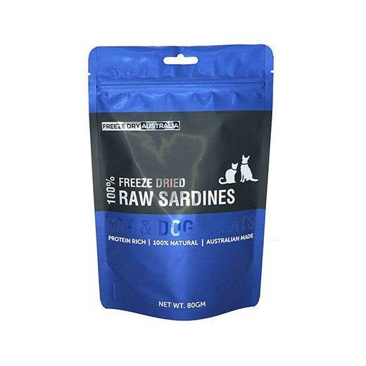 Freeze Dry Australia Freeze Dried Treats for Dogs & Cats Whole Sardine