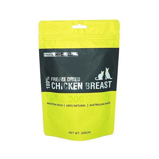 Freeze Dry Australia Freeze Dried Treats for Dogs & Cats Chicken Breast Chunk