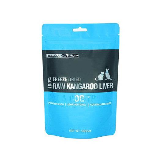 Freeze Dry Australia Freeze Dried Treats for Dogs & Cats Kangaroo Liver