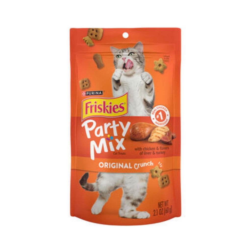 60g Friskies Party Mix Chicken Grilled Crunch Cat Food Original Crunch