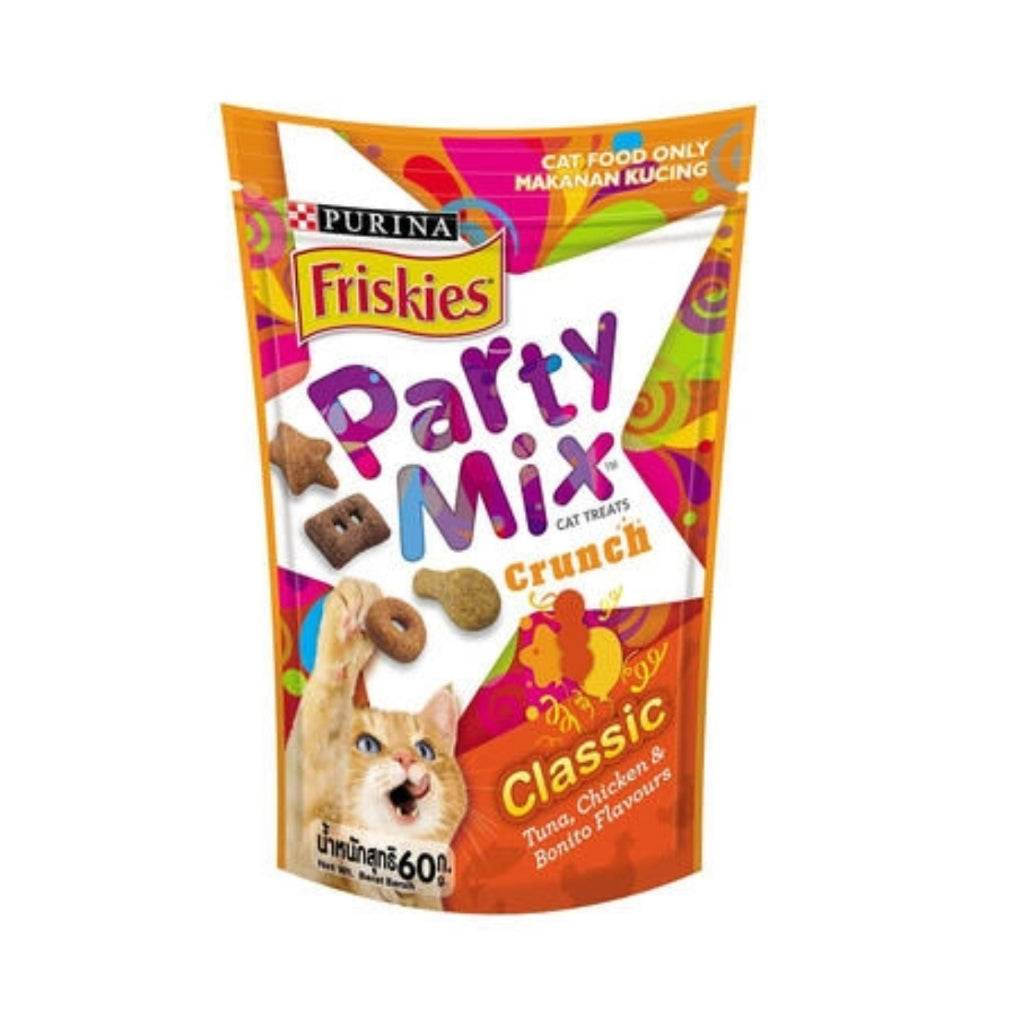 60g Friskies Party Mix Chicken Grilled Crunch Cat Food Original Crunch 60g