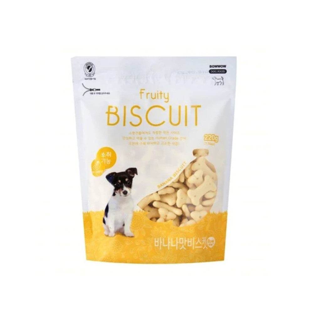 150g Bow Wow Dog Treats FruityBanana220g