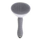 Pet Grooming Comb Cat Dog Easy Fur Removal Brush Grey
