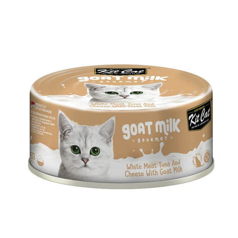 70g Kit Cat Goat Milk Gourmet Wet Food Tuna & Smoked Fish