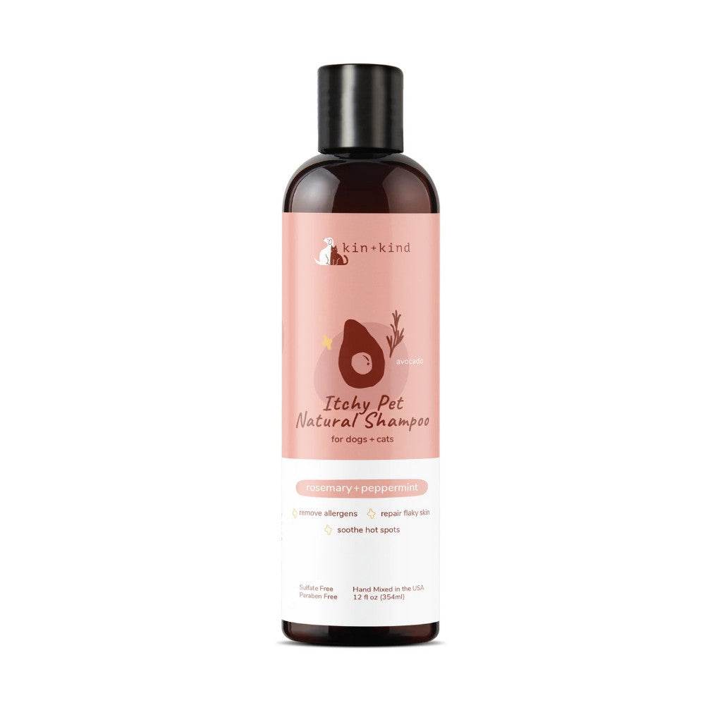 Kin+Kind Organic Pet Shampoo & Conditioner For Dog and Cat Itchy Rosemary SH