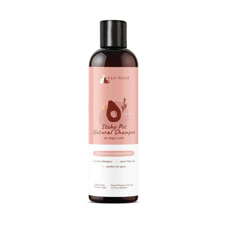 Kin+Kind Organic Pet Shampoo & Conditioner For Dog and Cat Itchy Rosemary SH