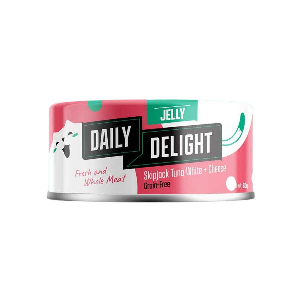 80g Daily Delight Jelly Wet Cat Food Cheese