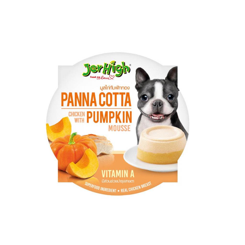Jerhigh Panna Cotta Chicken 70g Pumpkin