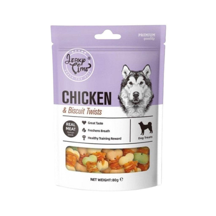 80g Jerky Time Dog Treats Chicken Biscuit