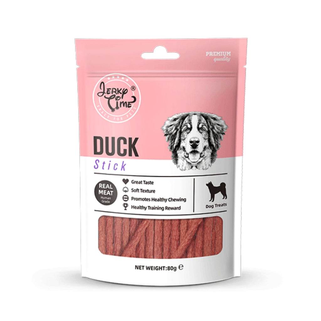 80g Jerky Time Dog Treats Duck Stick