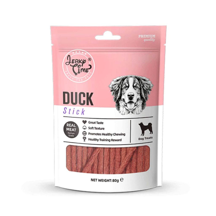 80g Jerky Time Dog Treats Duck Stick