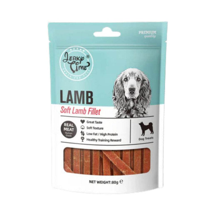 80g Jerky Time Dog Treats Soft Lamb Fillet