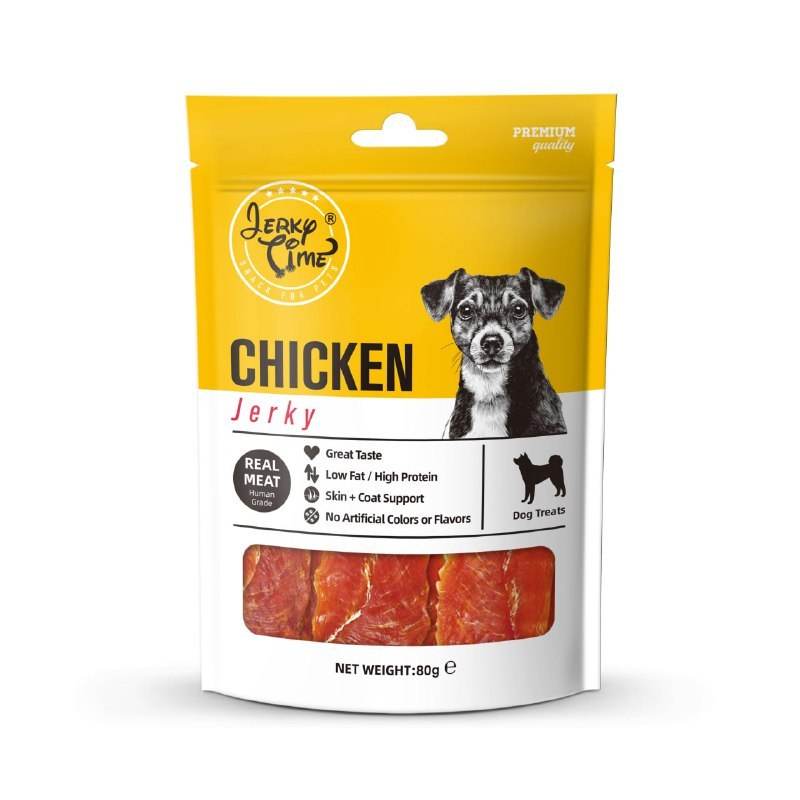 80g Jerky Time Dog Treats Chicken Jerky