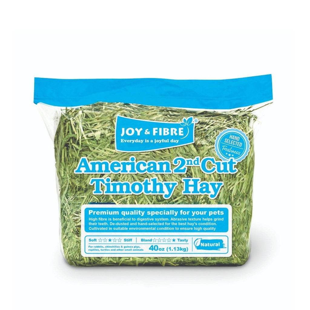 High-Fiber Natural Feed for Small Pets 2nd Cut 40oz