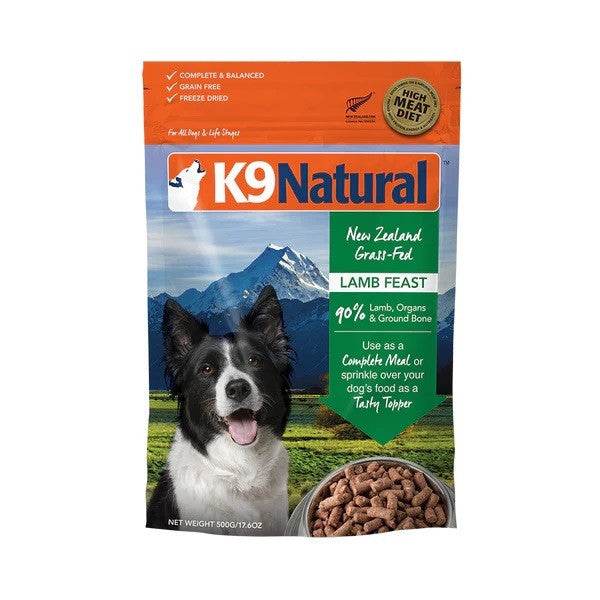 500g K9 Natural Freeze Dried Lamb