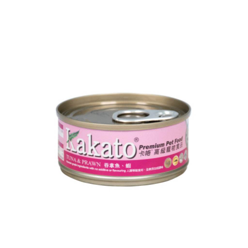 170g Kakato Wet Can Food Tuna and Prawn