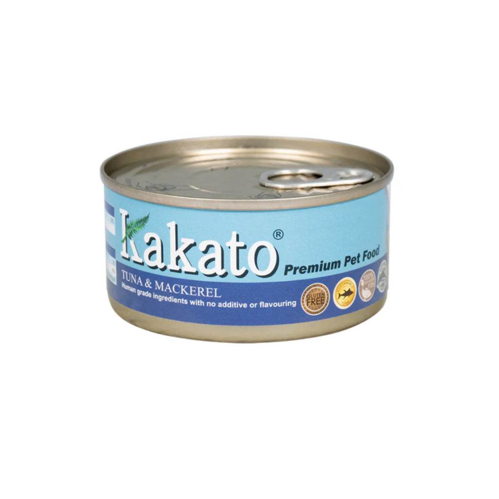 Kakato Wet Can Food 170g Tuna and Mackerel