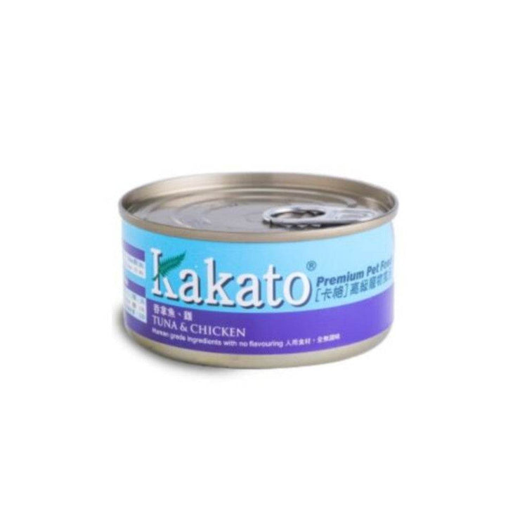170g Kakato Wet Can Food Tuna and Chicken