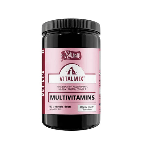 Complete Multivitamin Supplement for Cats & Dogs Vitalmix 180 tablets