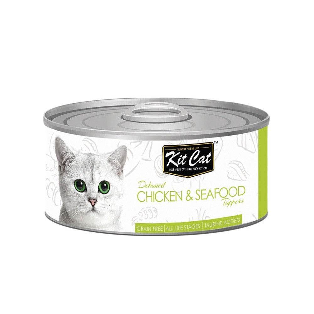 80g Kit Cat Deboned Food Topper Chicken & Seafood
