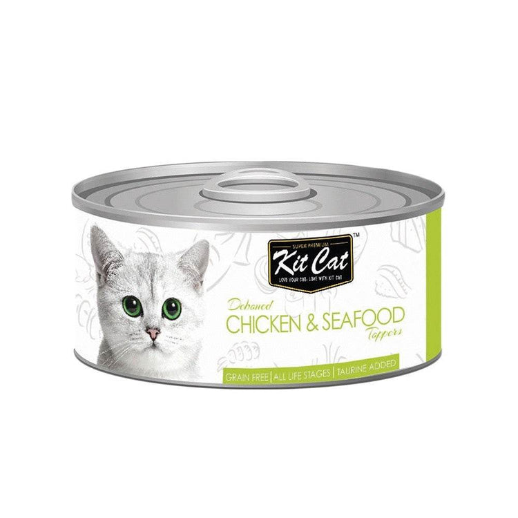 80g Kit Cat Deboned Food Topper Chicken & Seafood