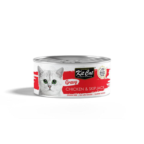 Kit Cat Gravy Wet Cat Food 70g Chicken & Whitebait