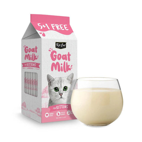 50g Kit Cat Savoury Milk & Soup Wet Food Pouch (Milk) Kitten