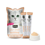 Kit Cat Purr Puree Cat Treats 4s/5s x 15g Salmon & Egg Yolk