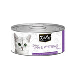 [Bundle of 24] Kit Cat Deboned Food Topper 80g Tuna & Whitebait