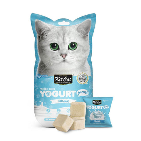 Kit Cat Yogurt Freeze Dried Cat Treats Blueberry