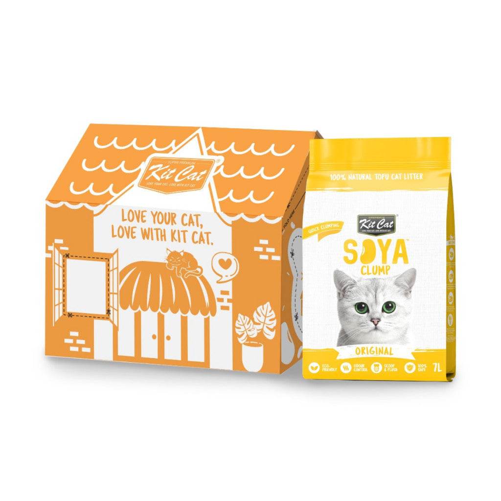 7L Bundle of 6 Kit Cat Soya Clump strawberry Original