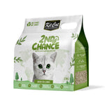 2.5kg Kit Cat 2nd Chance Plant-Based Cat Litter Green Tea Leaves