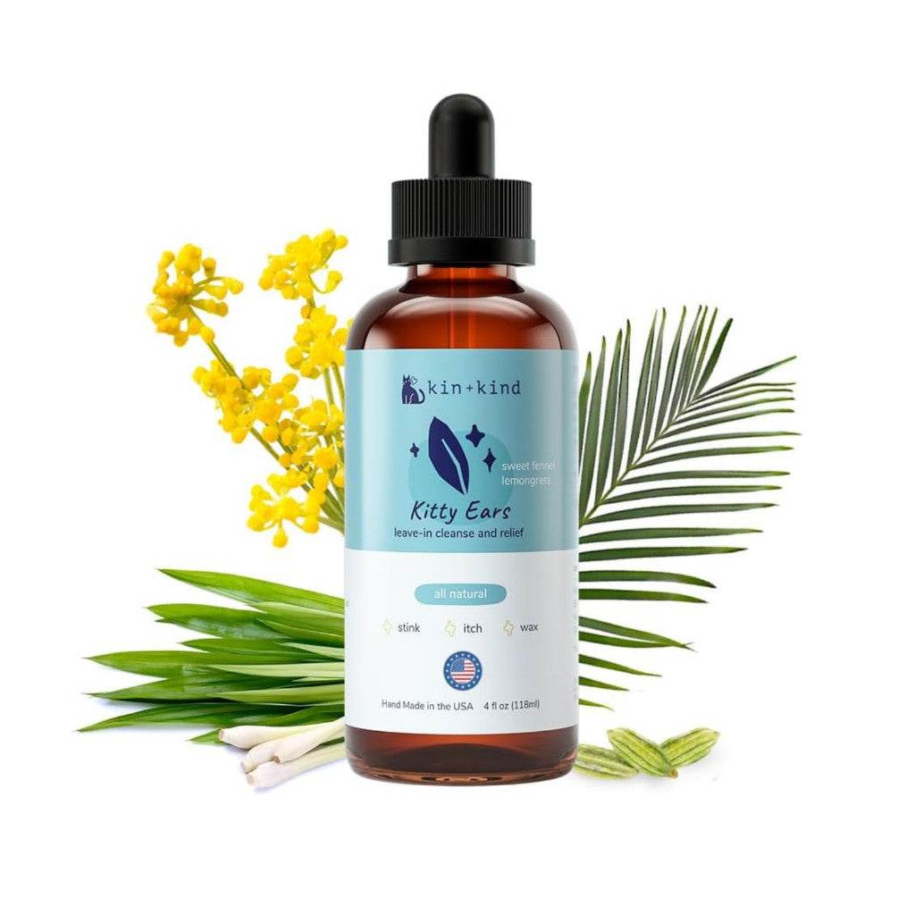 Kin+Kind Natural Kitty Ear Cleaner
