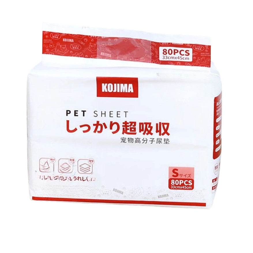 Kojima Dog Pee Pad – Fast Absorption & Odor Control S -45 x 30cm (80pcs)